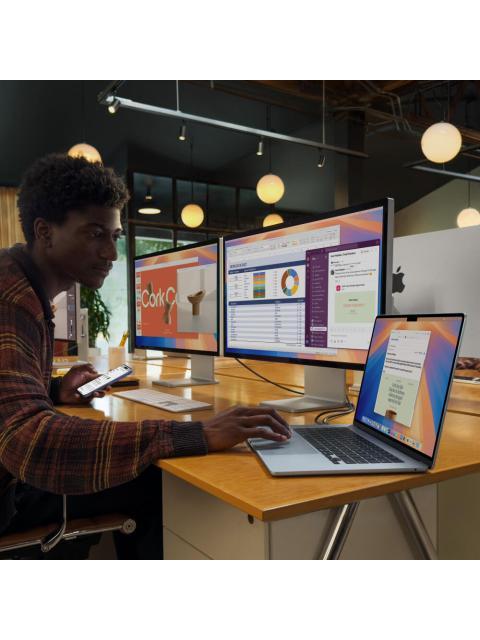 APPLE MACBOOK AIR RETINA MC7C4E-A 15.3 APPLE M4 16GB 512GB SSD AZUL CIELO - Image 3