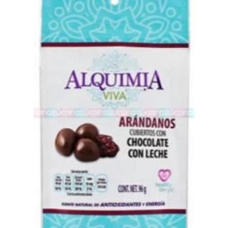 ARANDANO CON CHOCOLATE 96 G ALQUIMIA