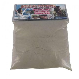 ARCILLA BLANCA VIRGEN MEDICINAL1KG. DESINFLAMACICATRIZAEMBELLEZE MAYAMEX