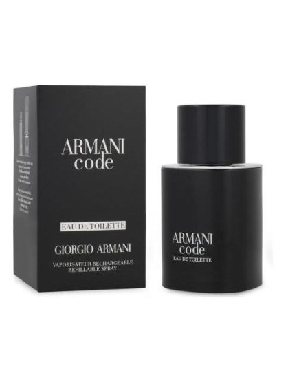 ARMANI CODE REFILLABLE 50ML EDT SPRAY - CABALLERO