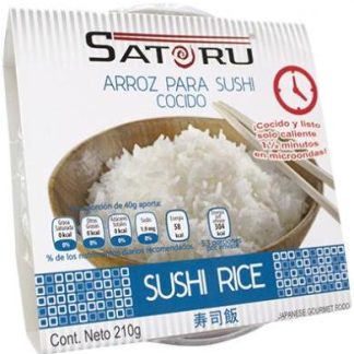 ARROZ JAPONES INSTANTANEO 210 G SATORU