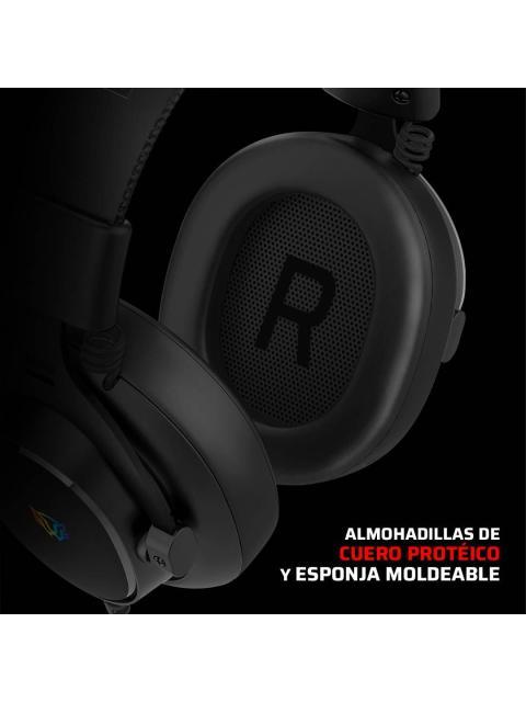 AUDIFONOS GAMER ALAMBRICO AVIATOR EXPERT HA777 BALAM RUSH LEGEND SERIES SONIDO ENVOLVENT 7.1 CANALES ALTA VOCES 53MM - Image 3