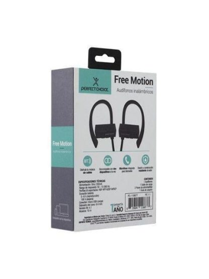 AUDIFONOS INALAMBRICOS PERFECT CHOICE PC-116677 NEGRO BLUETOOTH - Image 7