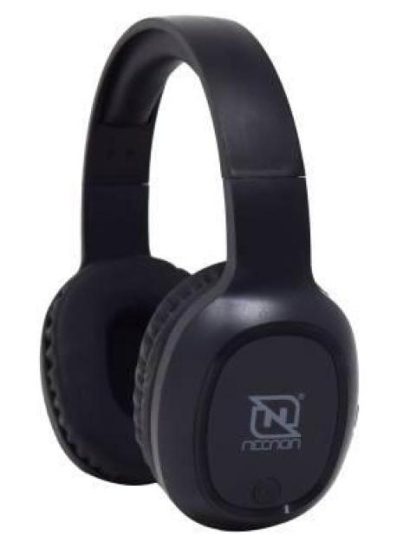 AUDIFONOS OVEREAR BLUETOOTH NBH04 PRO ALTA POTENCIA RADIO FM MICRO SD 3.5MML MANOS LIBRES NEGRO-NEGRO - Image 2