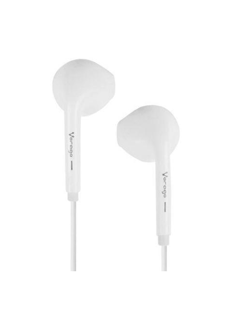 AUDIFONOS VORAGO ALAMBRICO 3.5MM CON MICROFONO 20HZ 1.20M BLANCO EP-201-V2-WH - Image 5