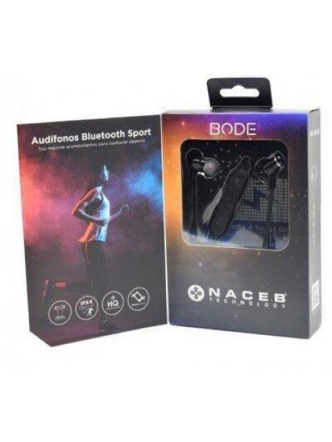 NACEB TECHNOLOGY AUDIFONOS INTRAURICULARES DEPORTIVOS NA-0306 INALAMBRICO BLUETOOTH NEGRO - Image 3