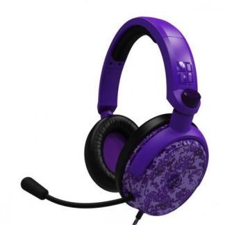 AURICULARES PARA JUEGOS 4GAMERS C6100CAMOPUR4G (CAMUFLAJE PURPURA)