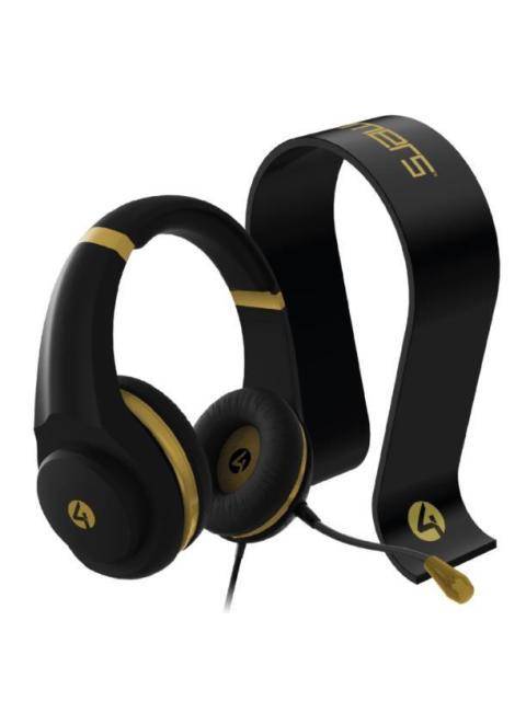 AURICULARES PARA JUEGOS 4GAMERS XPGOLDRBLK4G (COLOR NEGRODORADO)