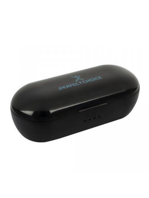 PERFECT CHOICE AUDIFONOS INTRAURICULARES BASSOONS INALAMBRICO BLUETOOTH NEGRO-AZUL - Image 6