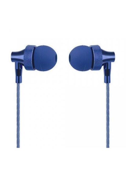 PERFECT CHOICE AUDIFONOS INTRAURICULARES CON MICROFONO STRETTO ALAMBRICO 1.2 METROS 3.5MM AZUL - Image 4