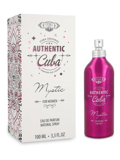 CUBA AUTHENTIC MYSTIC 100ML EDP SPRAY - Image 4