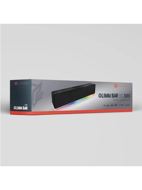 BALAM RUSH BARRA DE SONIDO GAMER GLIMM BAR BG585 BLUETOOTH ALAMBRICO-INALAMBRICO 10W RMS NEGRO - Image 3
