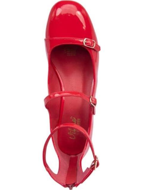 BALLERINA CON HEBILLAS ROJO VI LINE FASHION - Image 3