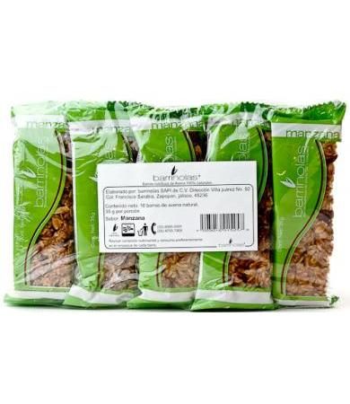 BARRA CON MANZANA 35 G BARRINOLAS P 10
