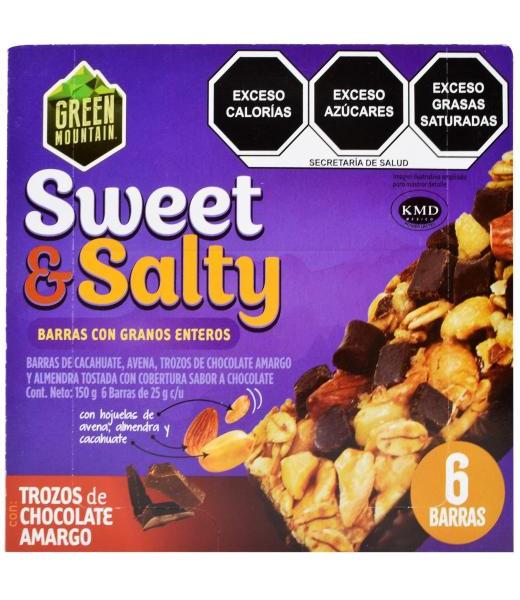 BARRA DE GRANOS ENTEROS 150 G GREEN MOUNTAIN P 6