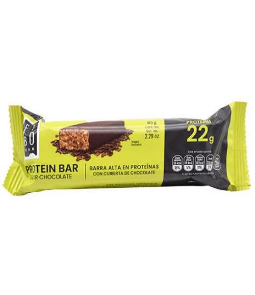 BARRA DE PROTEINA CUBIERTA DE CHOCOLATE 65 G FIBO BAR P 6