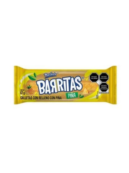 BARRITAS MARINELA PIÑA 67 GR