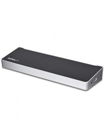 STARTECH  DOCKING STATION DK30CH2DEP USB-C 2X USB 3.0 1X HDMI 2X DISPLAYPORT 1X RJ-45 PLATA-NEGRO - Image 2