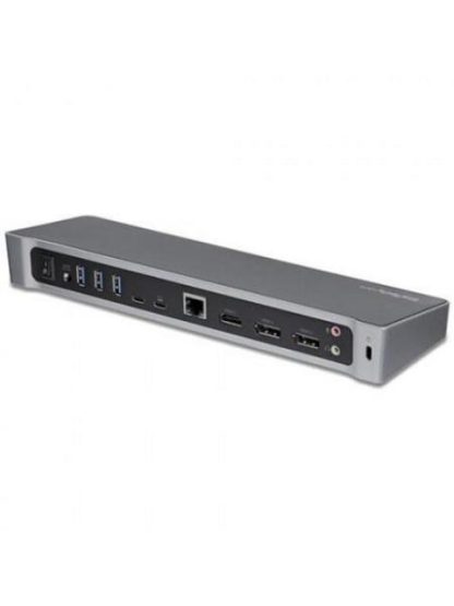 STARTECH  DOCKING STATION DK30CH2DEP USB-C 2X USB 3.0 1X HDMI 2X DISPLAYPORT 1X RJ-45 PLATA-NEGRO - Image 3