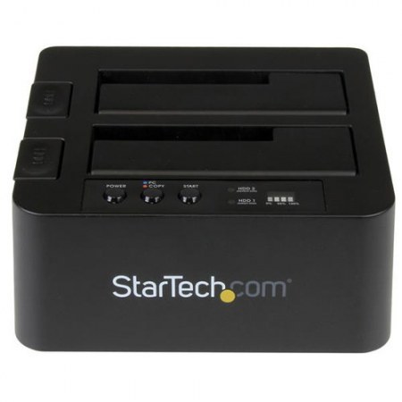 STARTECH  DOCKING STATION CON FUNCION DE COPIADO RAPIDO DE 2 BAHIAS USB 3.1 SATA 2.5-3.5 - Image 4