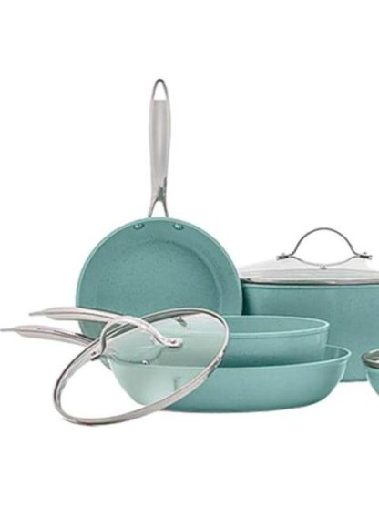 BATERIA DE COCINA JADE CHEFF PLUS 22 PIEZAS VERDE JADE CV DIRECTO - Image 2