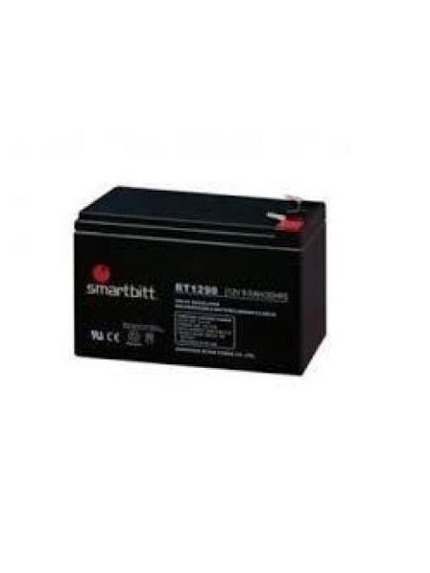 BATERIA DE REEMPLAZO SMARBITT SBBA129 NEGRO 12 V 9 AH