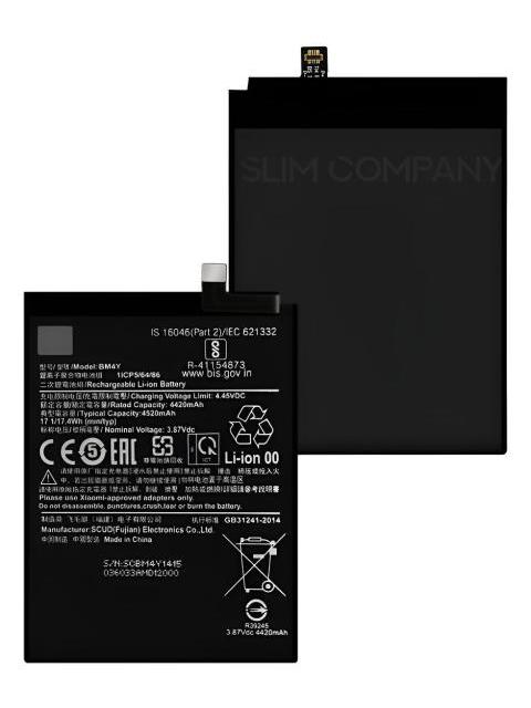 BATERIA PARA XIAOMI POCO F3 M2012K11AG MI 11I BM4Y 4420MAH