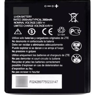 BATERIA PARA ZTE BLADE A530 A606 LI3826T43P4H705949 2600MAH