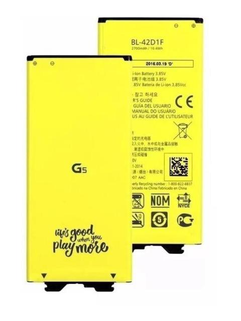 BATERIA PILA PARA LG G5 H820 H840 H850 BL-42D1F 2800 MAH REPUESTO PARA CELULAR