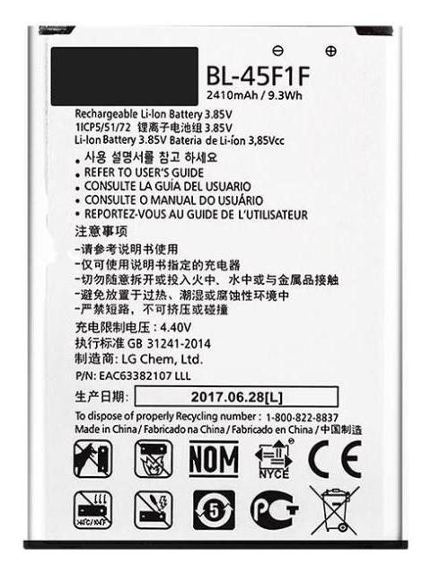 BATERIA PILA PARA LG K8 2017 X240 K4 2017 X230 BL-45F1F