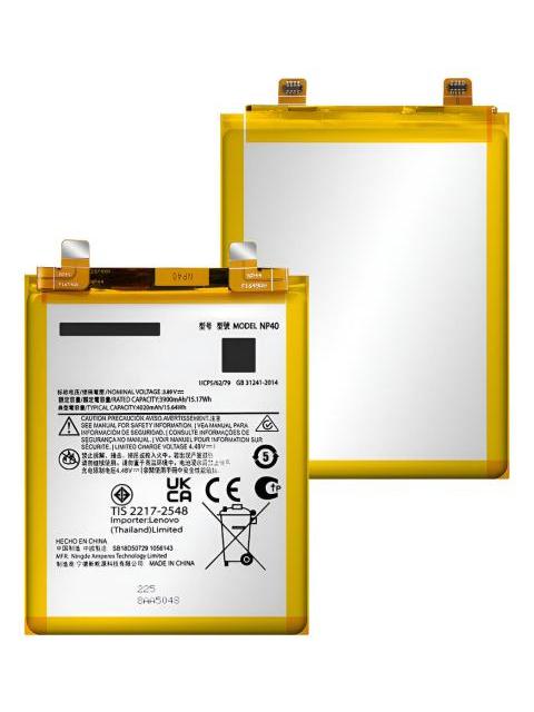 BATERIA PILA PARA MOTO EDGE 30 NEO XT2245 NP40 3900MAH