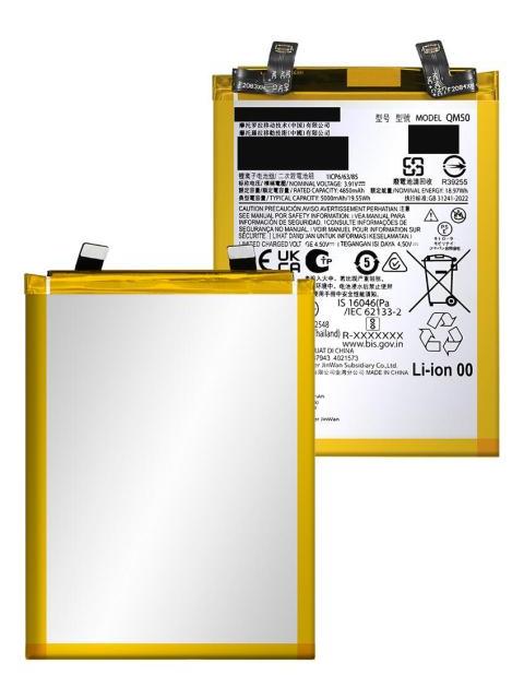 BATERIA PILA PARA MOTO EDGE 40 NEO XT2307-1 QM50 4850MAH