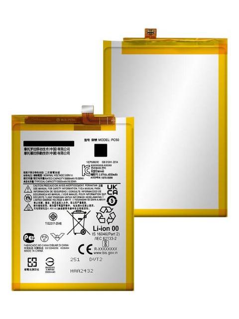 BATERIA PILA PARA MOTO G54 XT2343 G14 XT2341 PC50 5000MAH