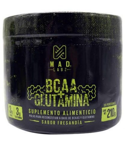 BCAA MAS GLUTAMINA FRESANDIA 210 G MAD LABZ