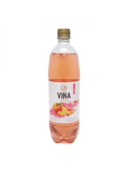 BEBIDA ALCOHOLICA VINA REAL DURAZNO BOTELLA 1 LITRO