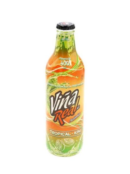 BEBIDA ALCOHOLICA VINA REAL TROPICAL KIWI BOTELLA 400 ML