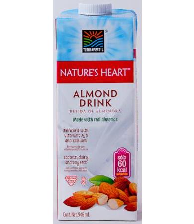 BEBIDA DE ALMENDRA 946 ML NATURES HEART