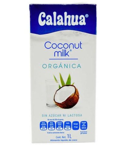 BEBIDA DE COCO SIN AZUCAR 1 L CALAHUA