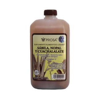 BEBIDA DE SABILA NOPAL Y CUACHALALATE 1 LT. PROSA