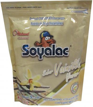 BEBIDA DE SOYA VAINILLA 500 G SOYALAC RAPIFRUIT