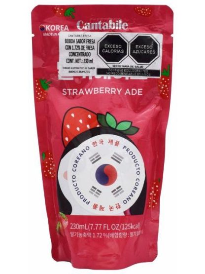 BEBIDA FRESA 230 ML CANTABILE