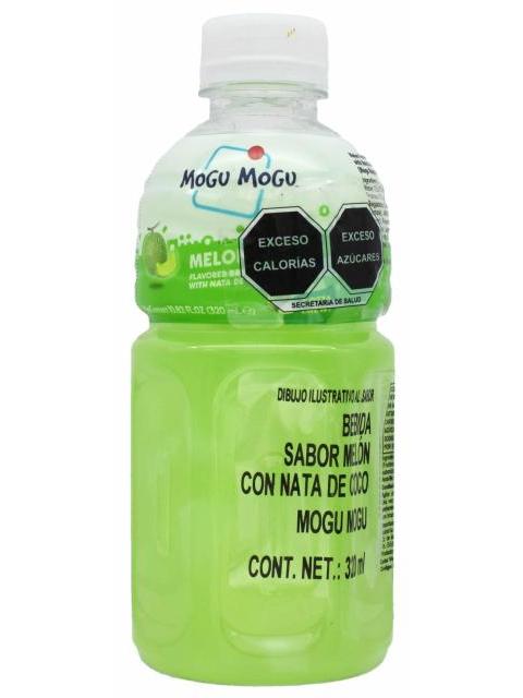 BEBIDA MELON CON TROZOS DE COCO 320 ML MOGU MOGU