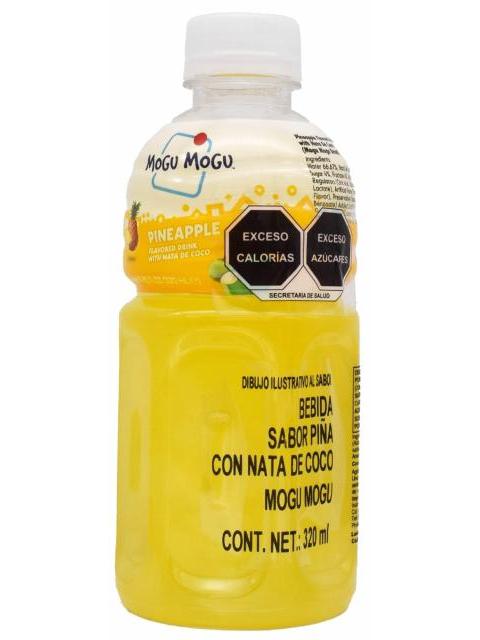 BEBIDA PIÑA CON TROZOS DE COCO 320 ML MOGU MOGU