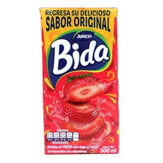 BEBIDA REFRESCANTE JUMEX BIDA DE FRESA 500 ML