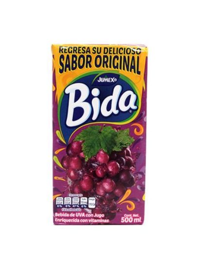BEBIDA REFRESCANTE JUMEX BIDA DE UVA 500 ML