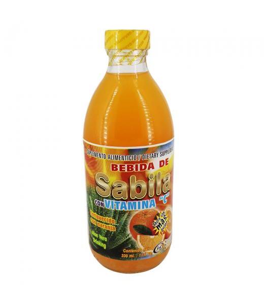 BEBIDA SABILA C VIT. C ENRIQUECIDO C NARANJA 330ML. MAYAMEX