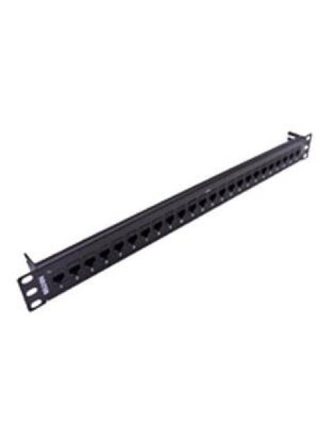 BELDEN PANEL DE PARCHEO CAT6+ KEYCONNECT 24 PUERTOS RJ-45 1U NEGRO