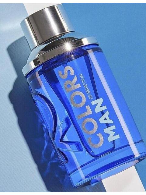 BENETTON COLORS BLUE MAN 100ML EDT - Image 3