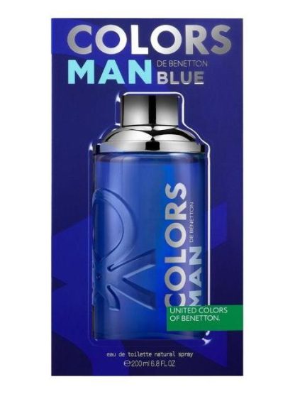 BENETTON COLORS MAN BLUE EDT 200ML PERFUME PARA HOMBRE - Image 2
