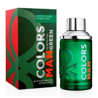 BENETTON COLORS MAN GREEN EDT 100 ML PARA HOMBRE